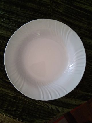 Completo da18 Piatti Tognana Ceramica Bianchi