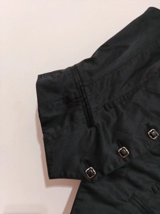 Gilet Sarah Chole nero lucido M