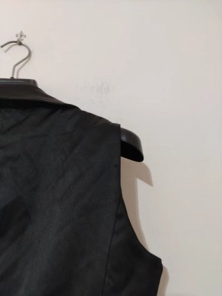 Gilet Sarah Chole nero lucido M