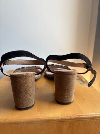 Sandalias Joyca Piel Negras T39