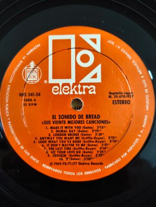 El Sonido de Bread - LP Vinilo