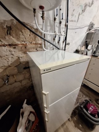 Nevera Blanca Lynx 140cm