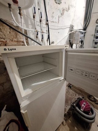 Nevera Blanca Lynx 140cm