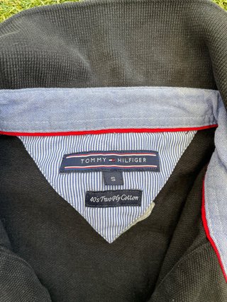 Tommy Hilfiger Polo Azul Talla L Y2K