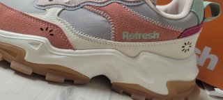 Zapatillas Refresh Talla 38 Beige/Rosa