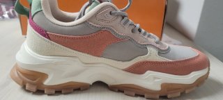 Zapatillas Refresh Talla 38 Beige/Rosa