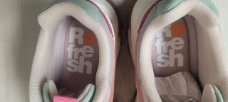 Zapatillas Refresh Talla 38 Beige/Rosa