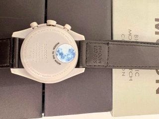Omega x Swatch MoonSwatch Negro