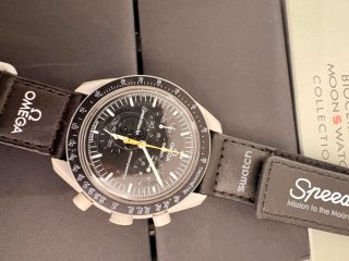 Omega x Swatch MoonSwatch Negro