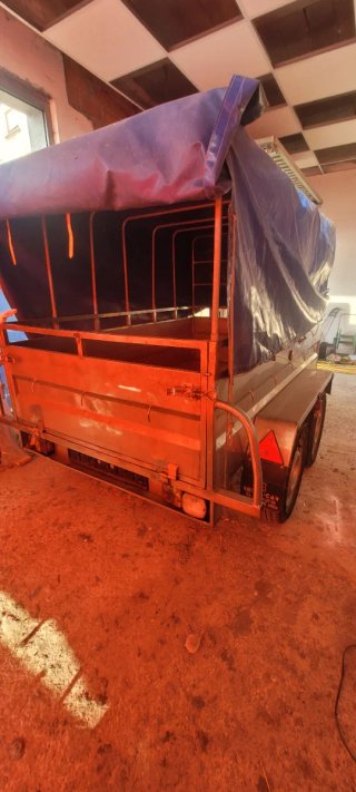 REMOLQUE DOBLE EJE INOX 316