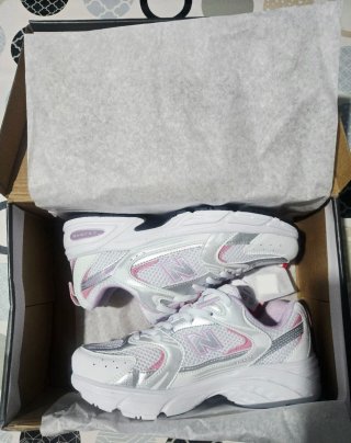 New Balance Rosas y Plata T.38