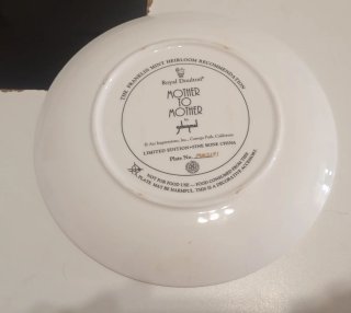 Plato decorativo porcelana tigres Royal doulton