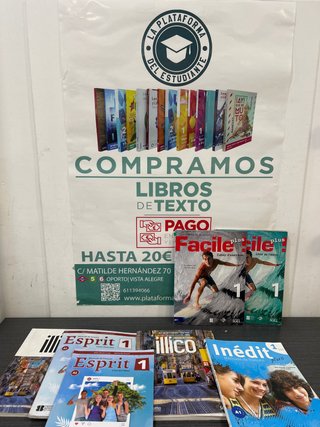 Libros de texto Francés 1º ESO Sgel