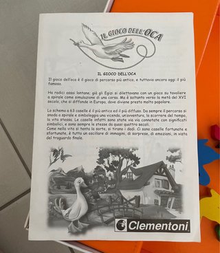 Clementoni - il gioco dell’oca (2 versioni)