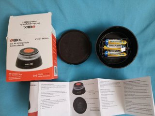 Baliza V16 conectada DGT, Geolocalizada EBOX