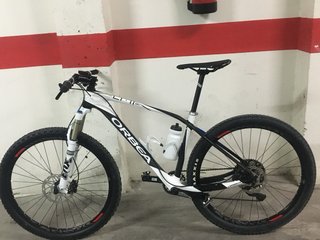 Bicicleta Orbea Mtb Blanca y Negra