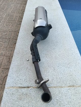 Tubo de escape Yamaha Xmax 125 (2007)