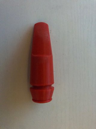 Boquilla saxo alto artesanal roja