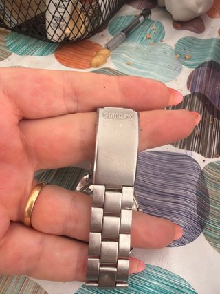 Reloj Citizen Automático Plata y Blanco