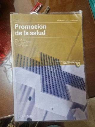 Libro Promoción de la Salud, primer año Farmacia