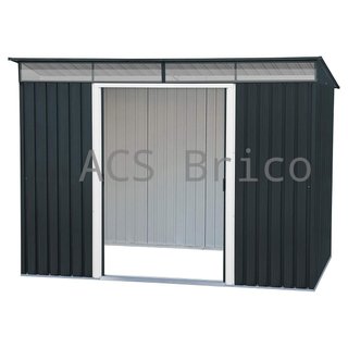 Caseta Metálica Top Shed Pent Roof Antracita 173x263x201 cm - Duramax