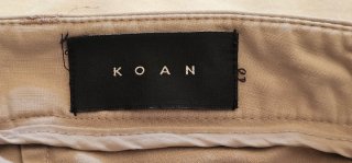Pantaloni donna beige