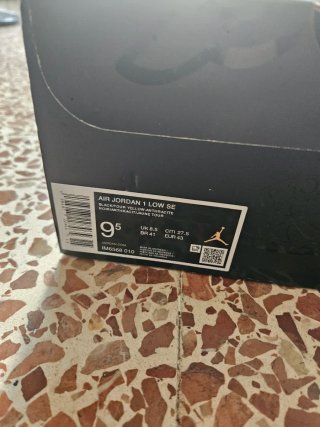 Air Jordan 1 Low SE Negro/Amarillo Exclusivass