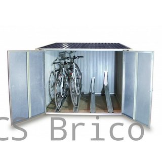 Caseta Metálica Guarda Bicicletas 202x196x140 cm - Duramax