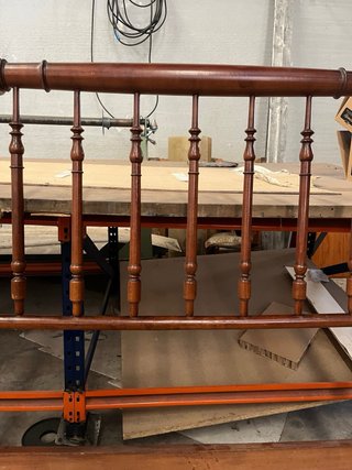Cabecero de cama de madera