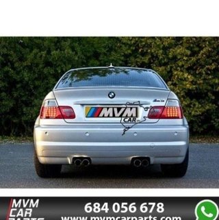 Paragolpes trasero BMW Serie 3 E46 Coupe tipo M3