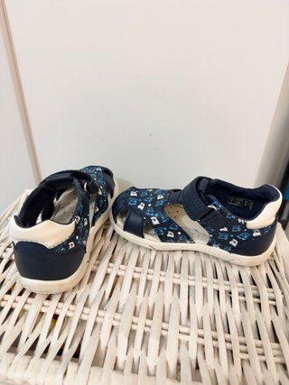 Sandali Geox Primi Passi Bambino Blu