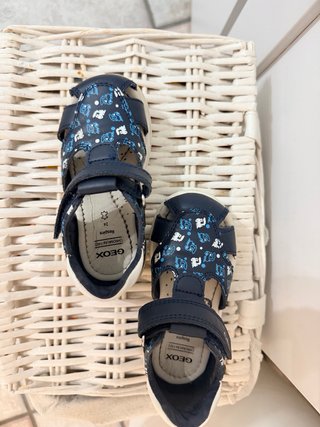 Sandali Geox Primi Passi Bambino Blu