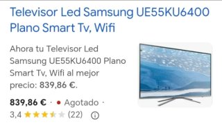 TV Samsung 55 LED Smart TV