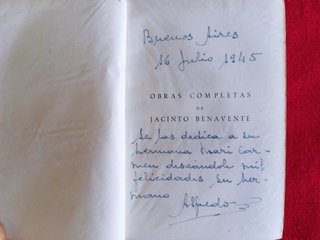 libros 1a y 2a edición Jacinto Benavente Aguilar