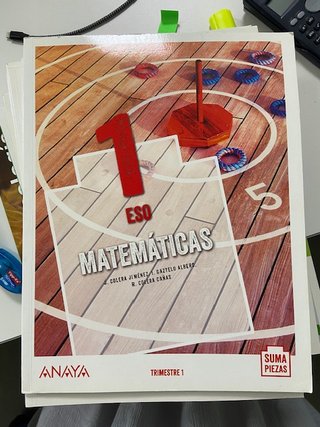 Libro Matemáticas 1 ESO - Trimestre 1