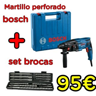 Martillo Perforador Bosch Professional + Maletín