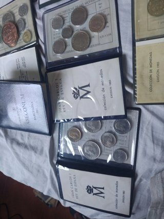 Carteras de monedas Juan Carlos I (1976-1985)