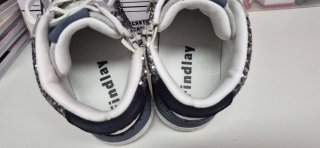 Zapatillas altas con brillos y estrella Talla 40