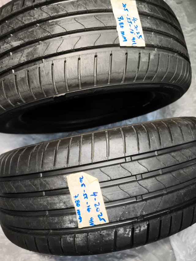 2 Neumáticos Bridgestone 205/55 R16 V
