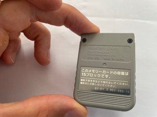 Sony Playstation 1 Ps1 Dengeki Memory Card Origina