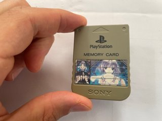 Sony Playstation 1 Ps1 Dengeki Memory Card Origina