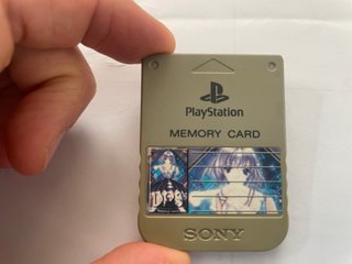 Sony Playstation 1 Ps1 Dengeki Memory Card Origina