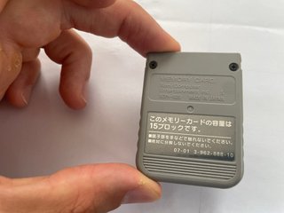 Sony Playstation 1 Ps1 Dengeki Memory Card Origina