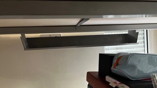 Escritorio madera y metal