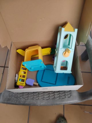 Playmobil 123 Tobogán y Casita Helados
