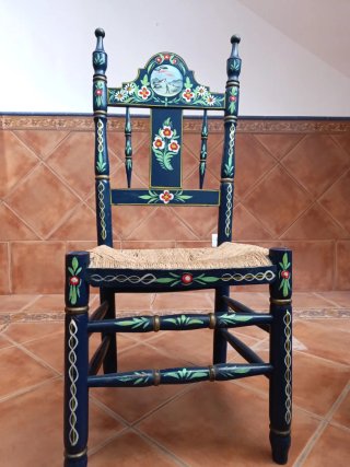 Mesa y 4 Sillas Andaluzas