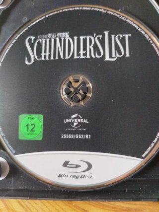 La Lista de Schindler Blu-ray 4K Ed. 25 Aniversari