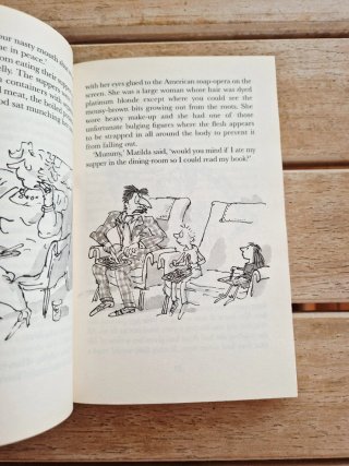 Matilda libro en inglés de Roald Dahl