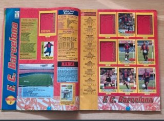 Álbum cromos Liga 1999-2000