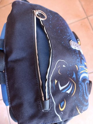 Zaino Seven Blu e Nero Fantasia Tribale